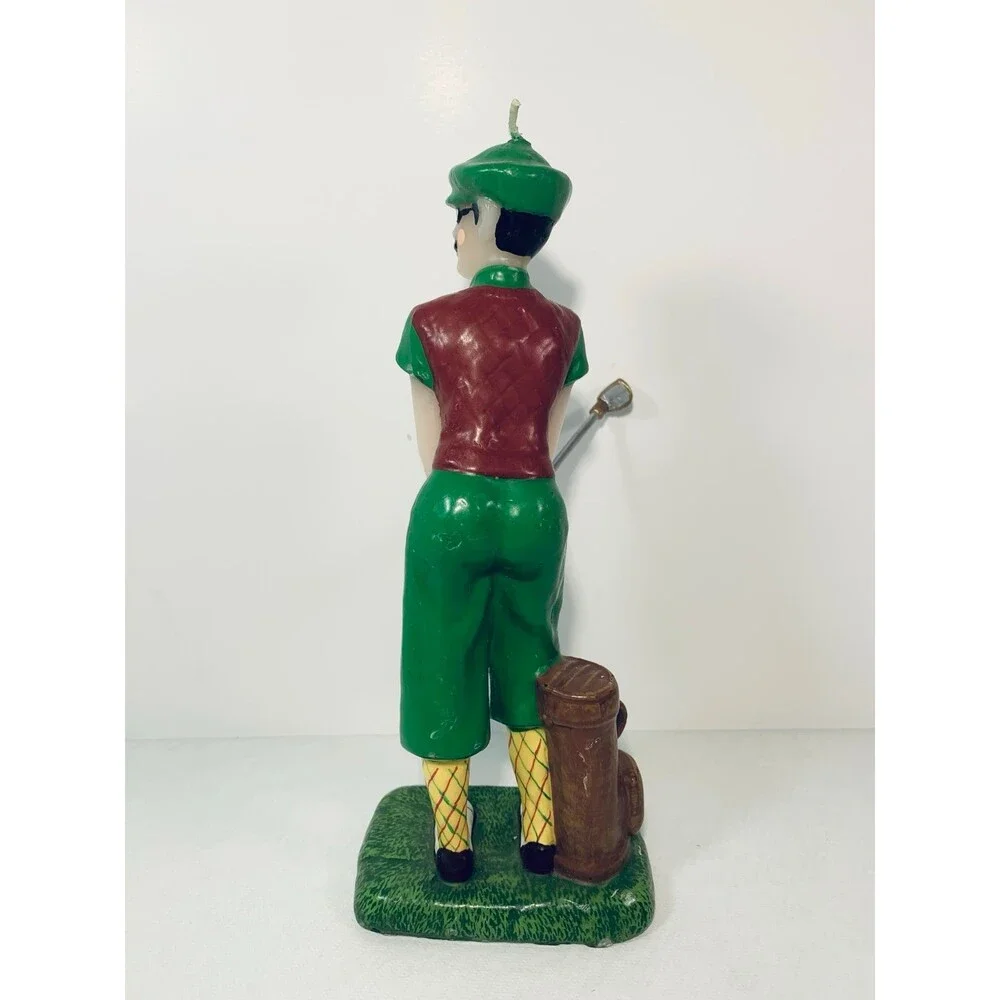 Golfer Candle 1920’s cake topper
